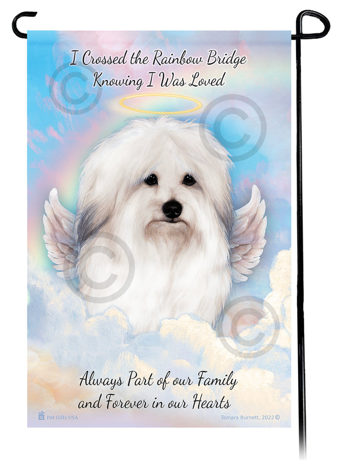 Coton de Tulear Memorial Garden Flags