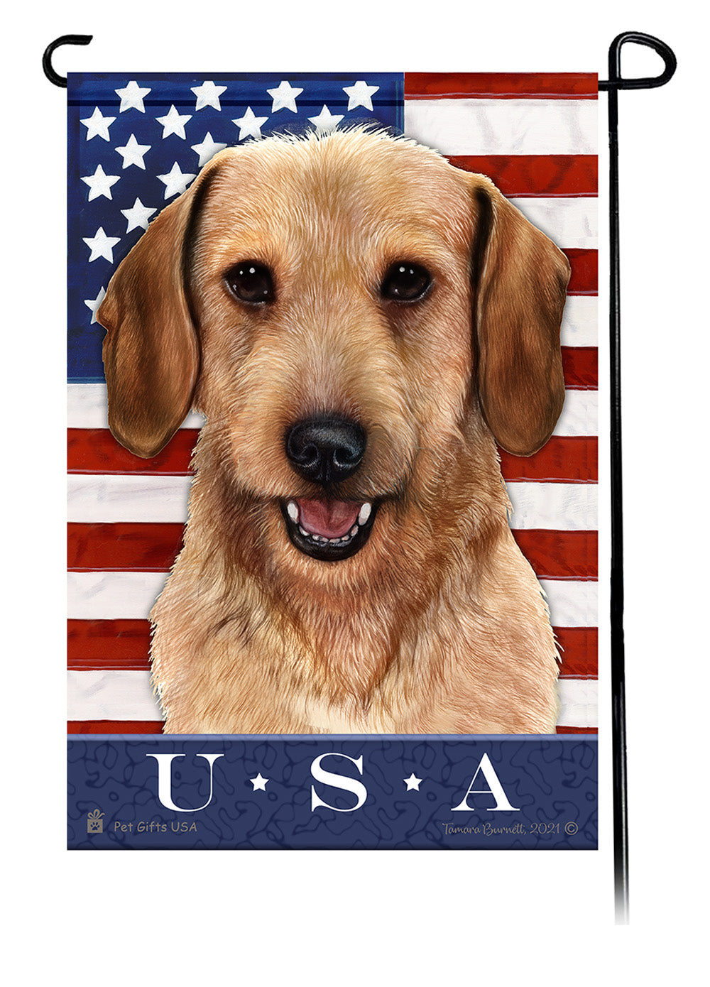 Dachshund True Blue - Garden Flag
