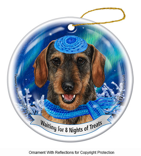 Dachshund WH Wild Boar Ornament