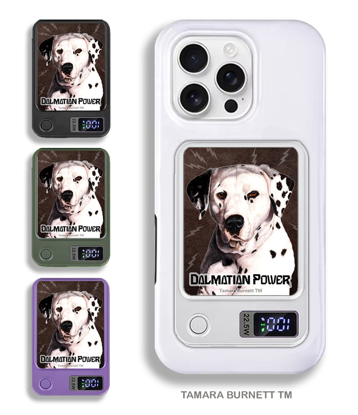 Dalmatian Black and White Phone Bank Wireless Charger