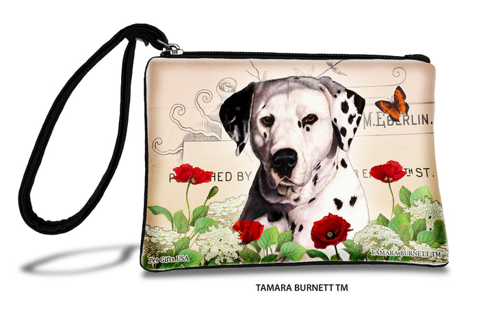 Dalmatian Black And White Zippees Pet Pouch