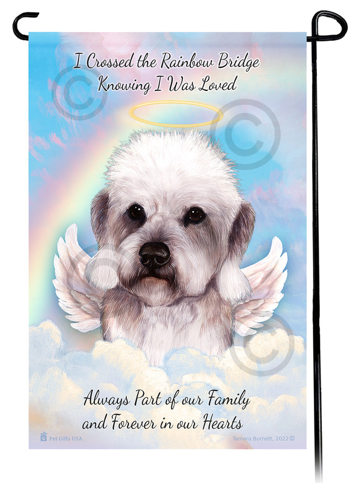 Dandie Dinmont Terrier Memorial Garden Flags