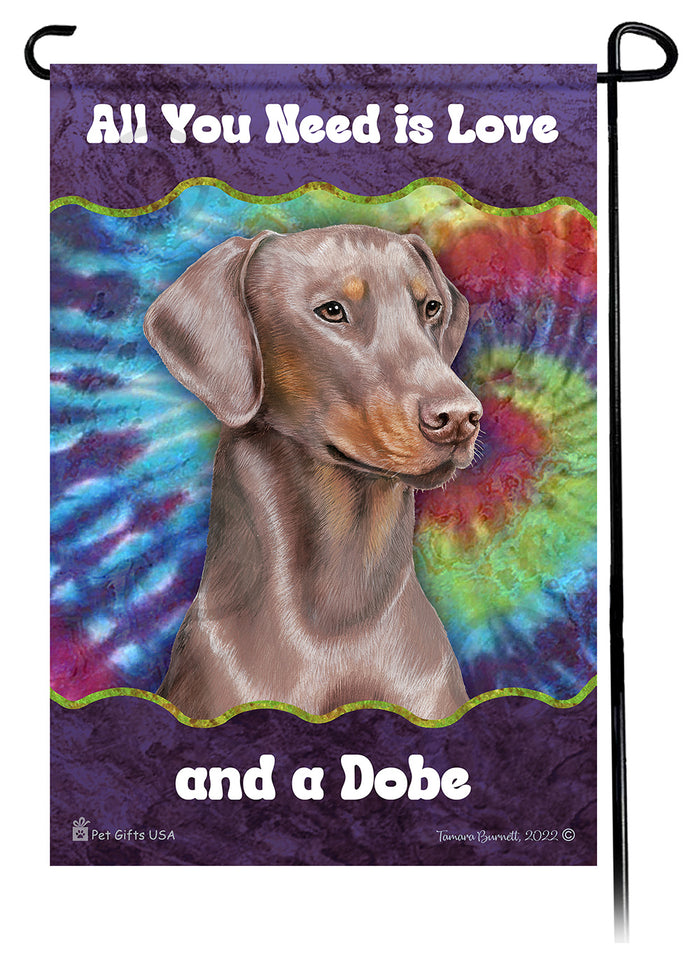 Mastiff All You Need Is Love Garden Flags