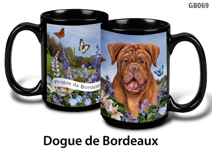 Dogue De Bordeaux - Garden Party Fun Mug 15 oz