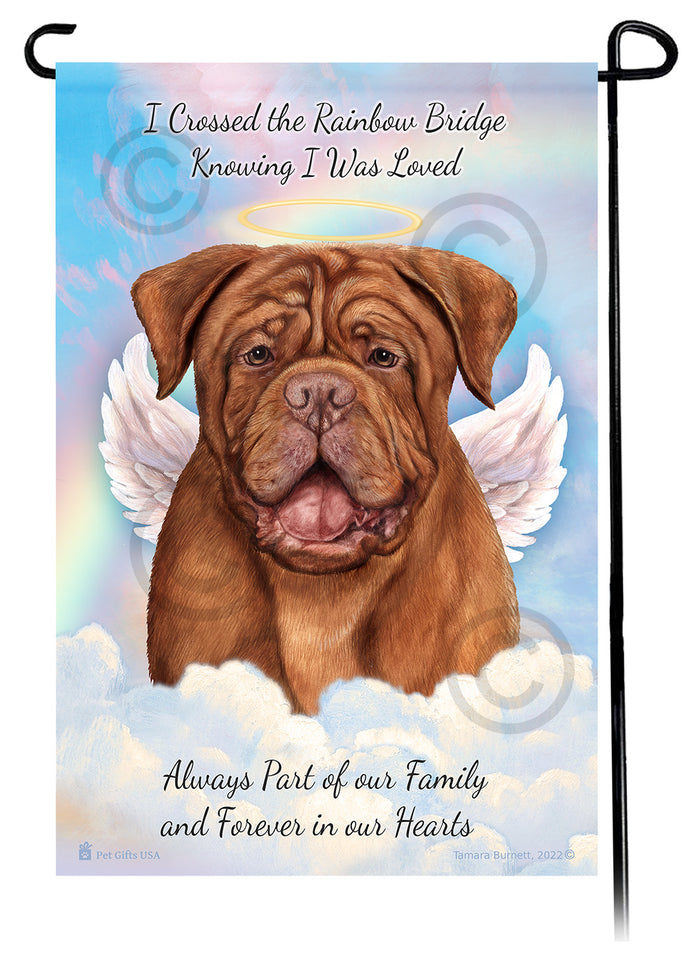 Dogue de Bordeaux Memorial Garden Flags