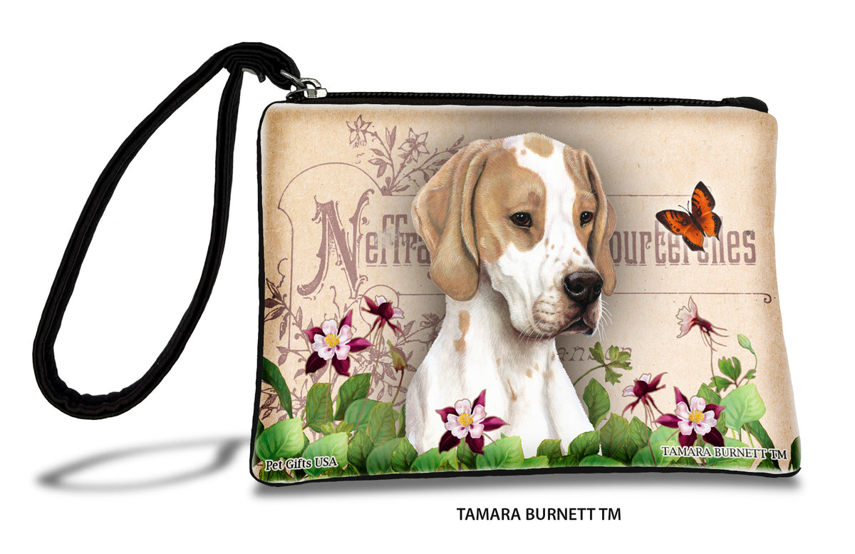 English Pointer Lemon And White Zippees Pet Pouch