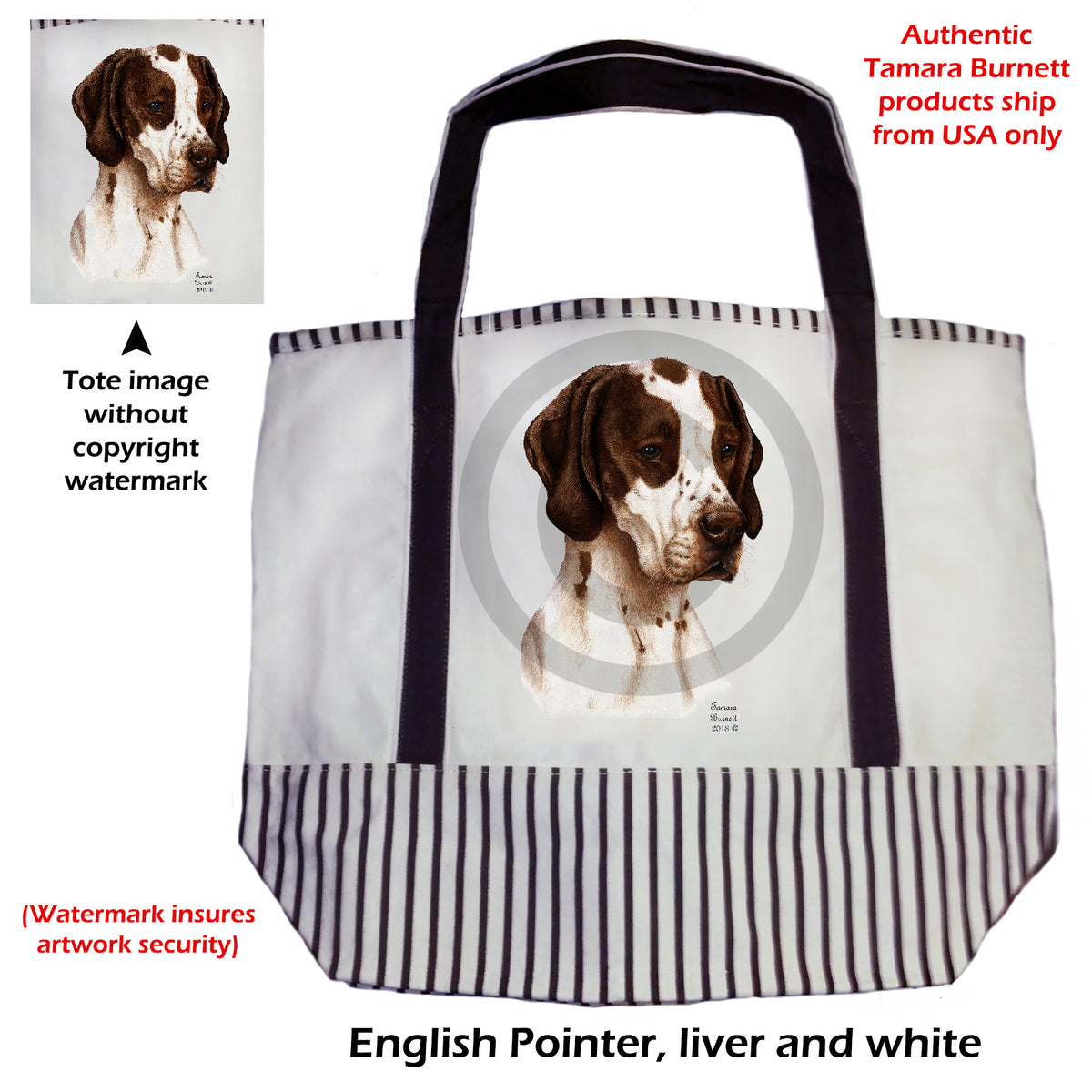 English Pointer - Tote Bag