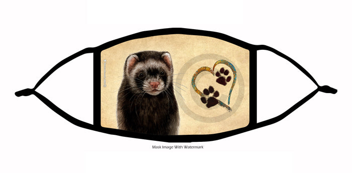 Ferret (Black Sable) Face Mask