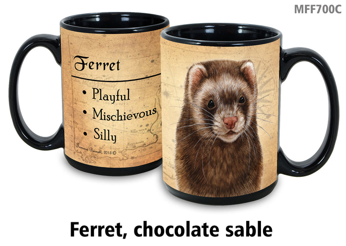 Ferret - My Faithful Friends Mug 15 oz