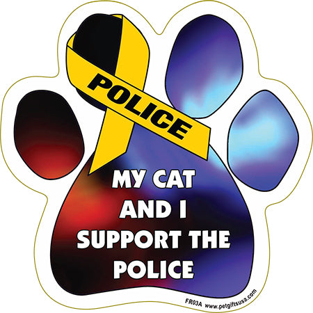  First Responders Paw Shaped Magnets