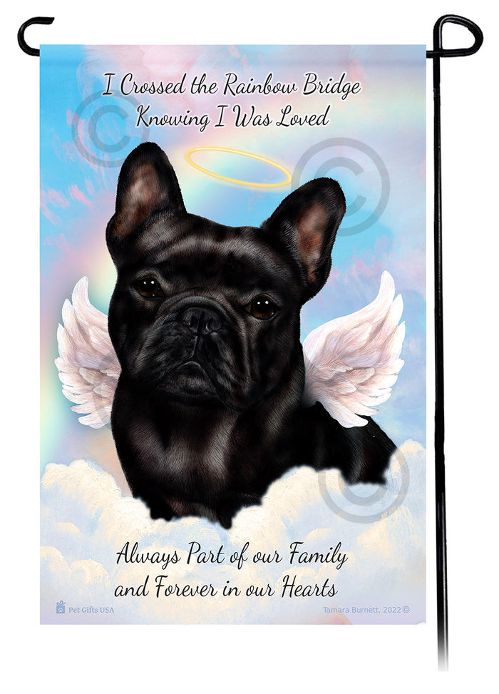 French Bulldog Memorial Garden Flags