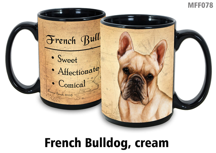 French Bulldog (Cream) - My Faithful Friends Mug 15 oz