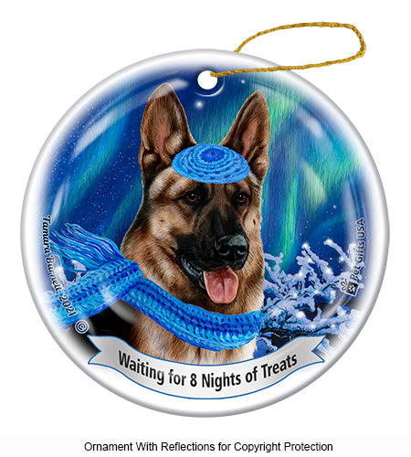 German Shepherd Light Sable Ornament