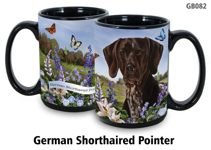 German Shorthaired Pointer - Garden Party Fun Mug 15 oz