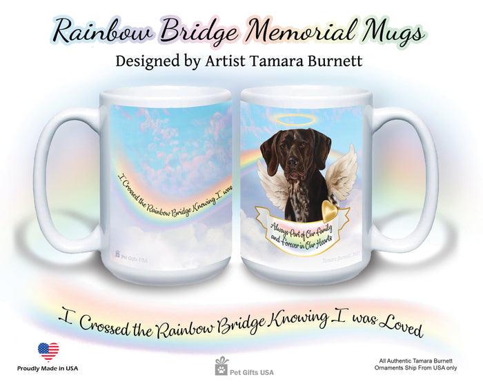 German Shorthaired Pointer Memorial Mug 15 oz