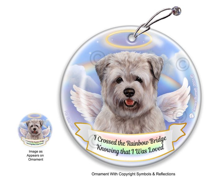 Glen Of Imaal Terrier Rainbow Bridge Memorial Ornament