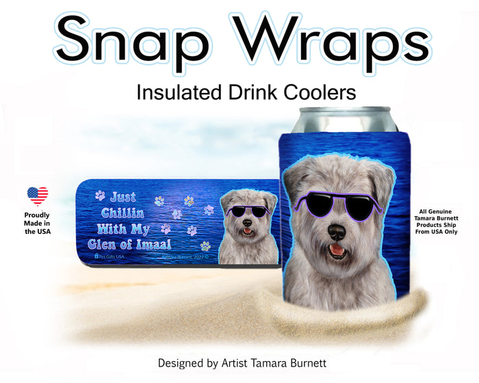 Glen of Imaal Terrier Blue Grey Snap Wrap Cozy