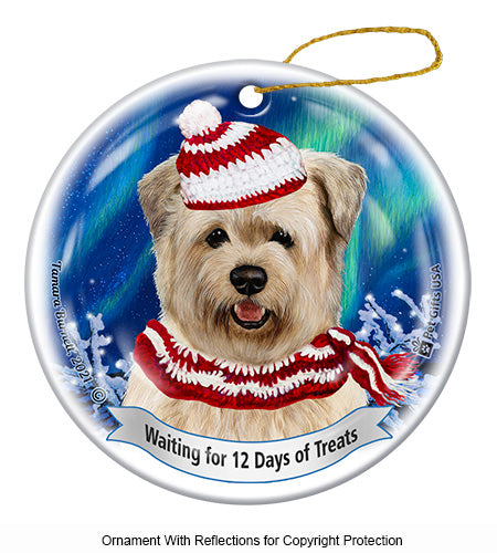 Glen Of Imaal Terrier White Ornament