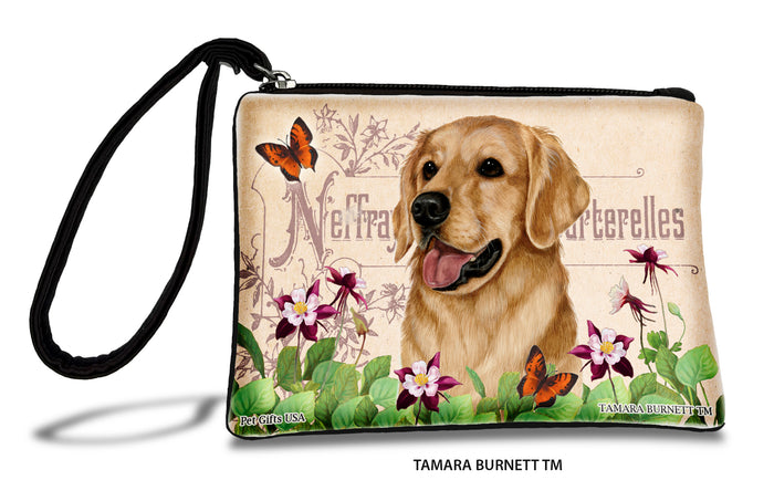 Golden Retriever Gold Zippees Pet Pouch
