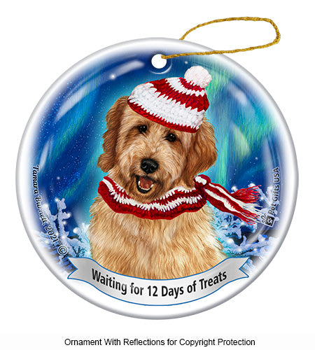Goldendoodle 12 Days of Treats Ornament