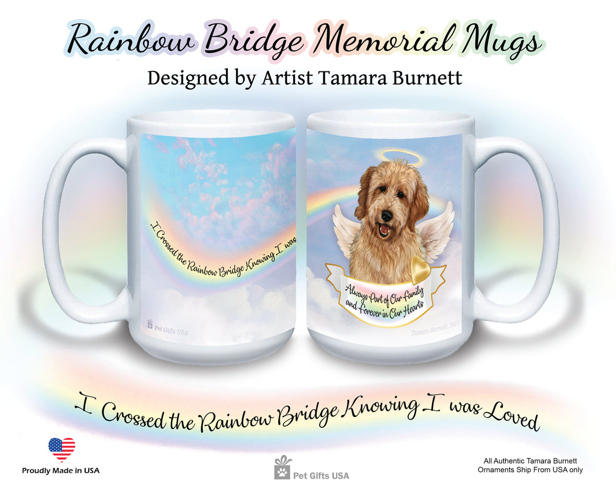 Goldendoodle Memorial Mug 15 oz