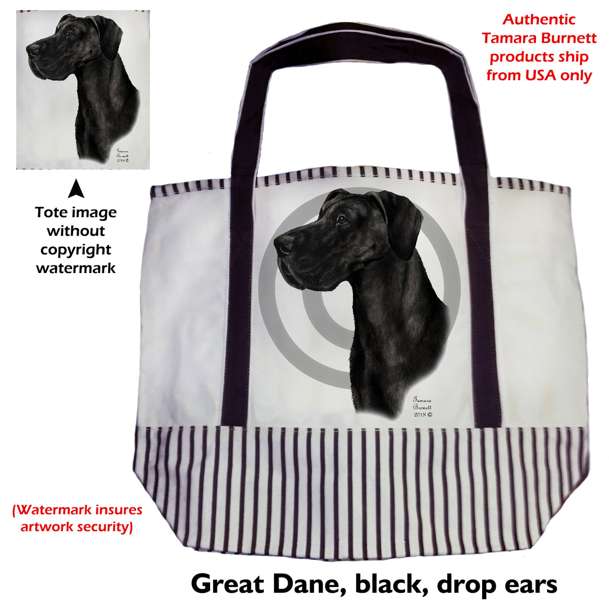 Great Dane - Tote Bag