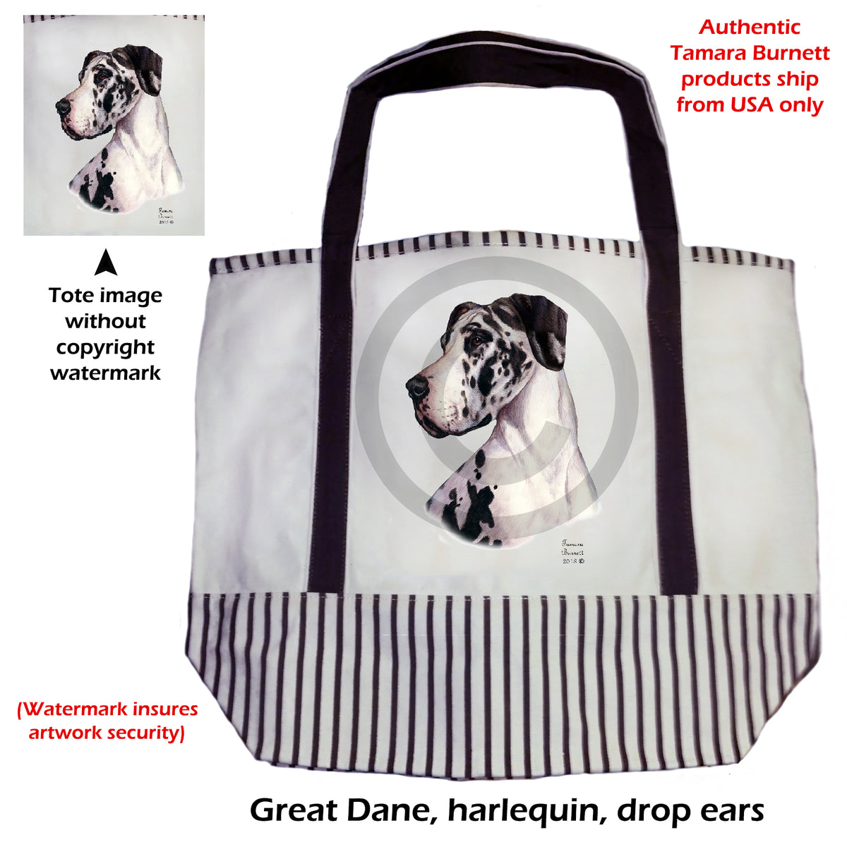 Great Dane - Tote Bag