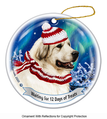Great Pyrenees 12 Days of Treats Ornament
