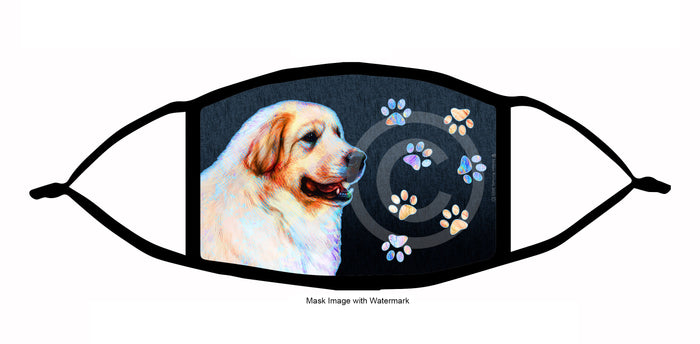 Great Pyrenees Face Mask