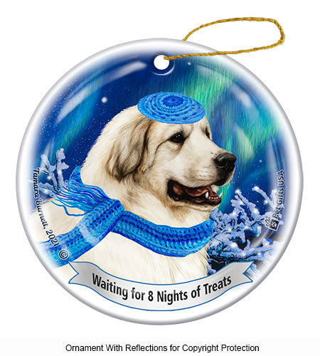 Great Pyrenees Hanukkah Ornament