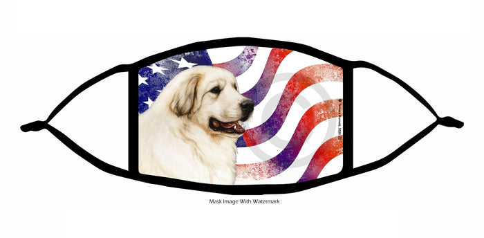 Great Pyrenees Face Mask