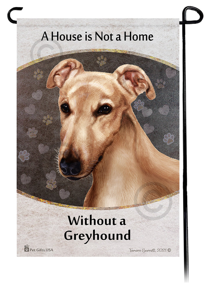 Light Cream Rat House Is Not A Home Garden Flag