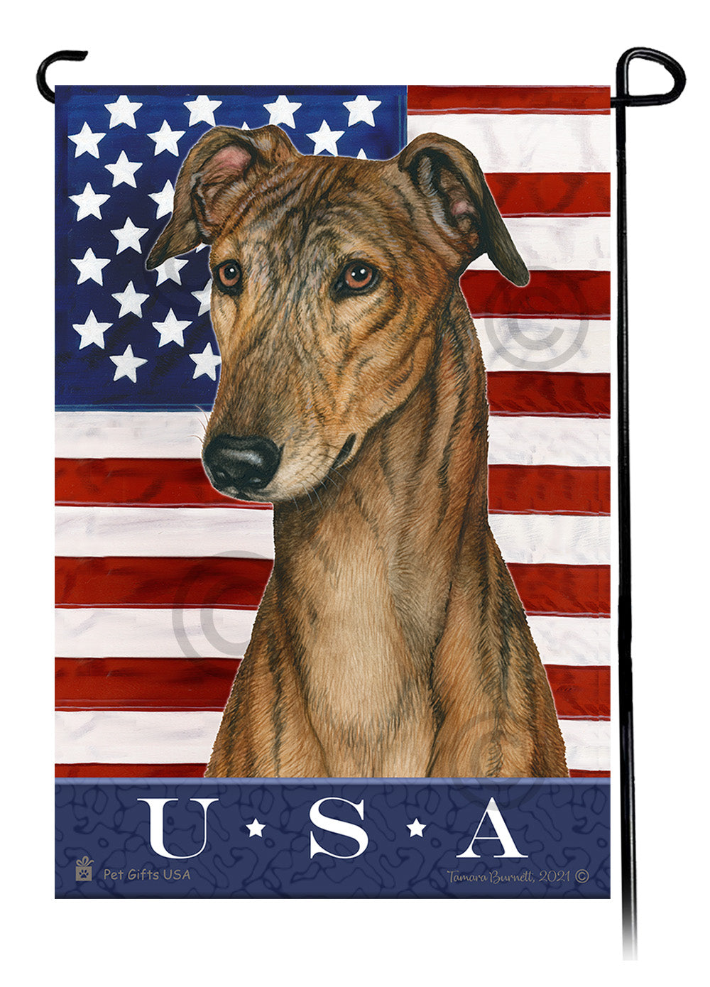 Coonhound True Blue - Garden Flag