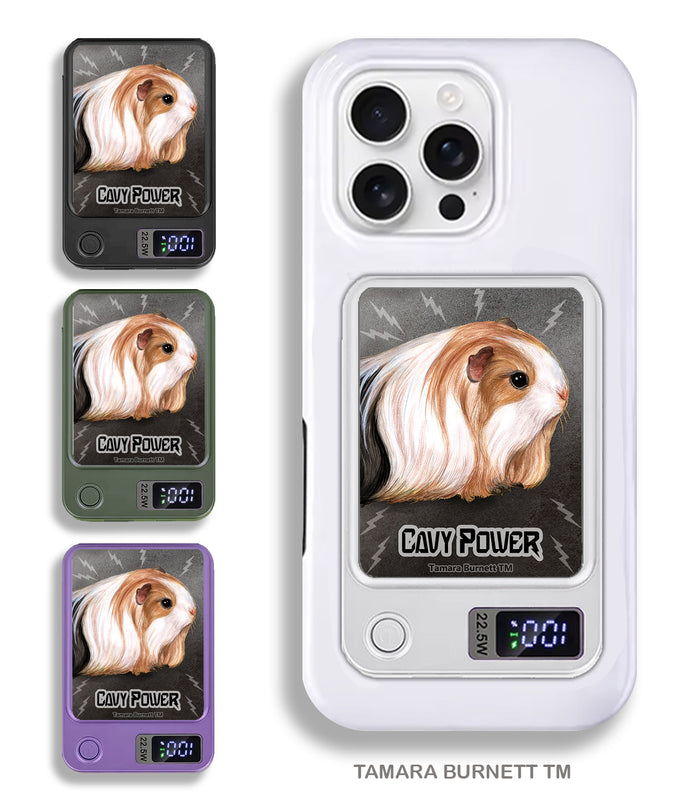 Guinea Pig Silkie Phone Bank Wireless Charger