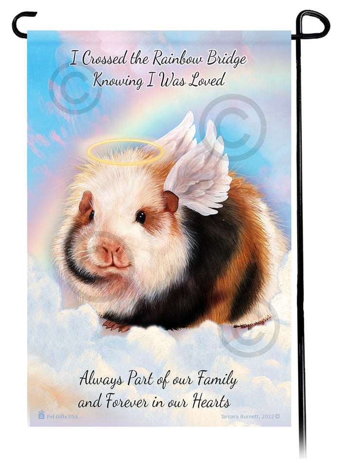 Teddy Bear Guinea Pig Memorial Garden Flags