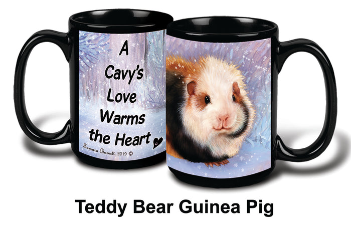 Guinea Pig (Teddy Bear) Winter Mug 15 oz