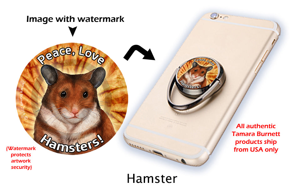 Syrian Hamster Phone Stand