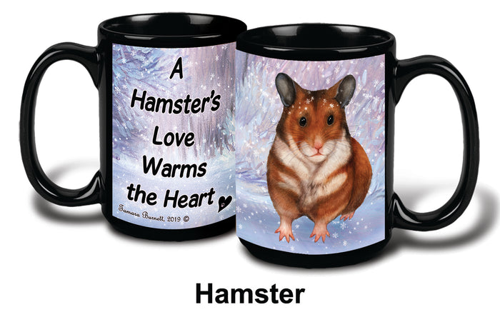 Hamster Winter Mug 15 oz