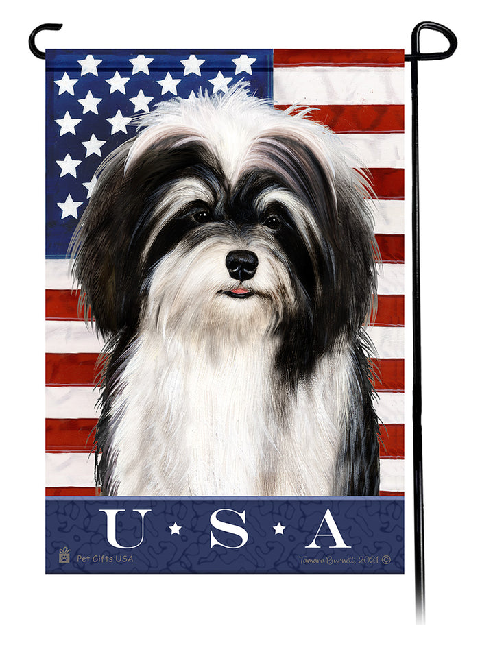 Havanese True Blue Garden Flags