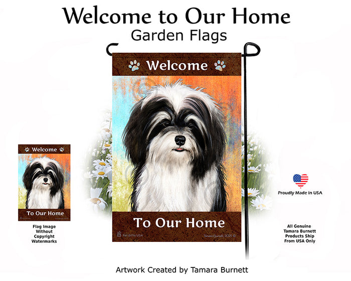 Havanese Welcome To Our Home Garden Flags