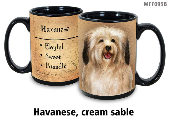 Havanese Cream Sable - My Faithful Friends Mug 15 oz
