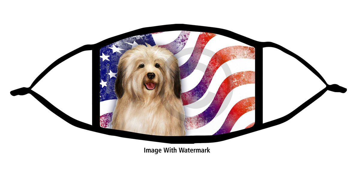 Havanese (Cream Sable) Face Mask