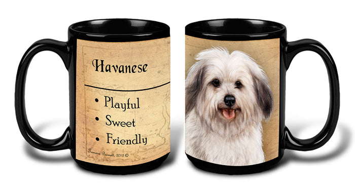 Havanese Silver Sable - My Faithful Friends Mug 15 oz