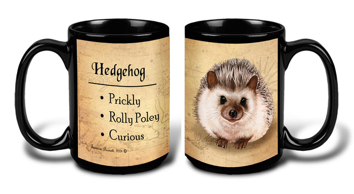 Hedgehog Chocolate - My Faithful Friends Mug 15 oz