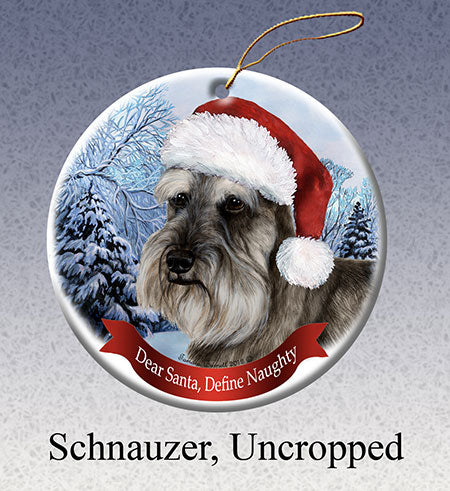 Schnauzer Uncropped Ornament