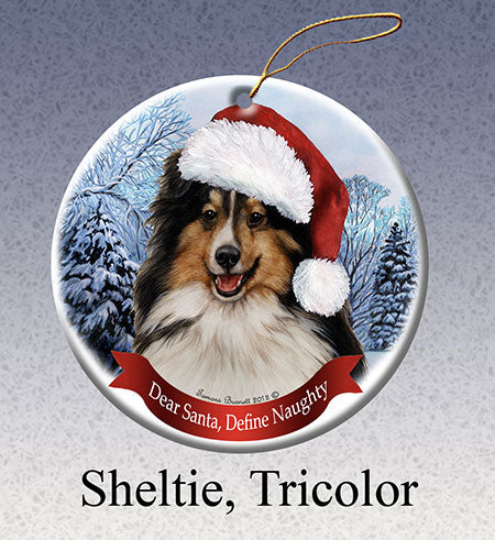 Sheltie Tri Ornament