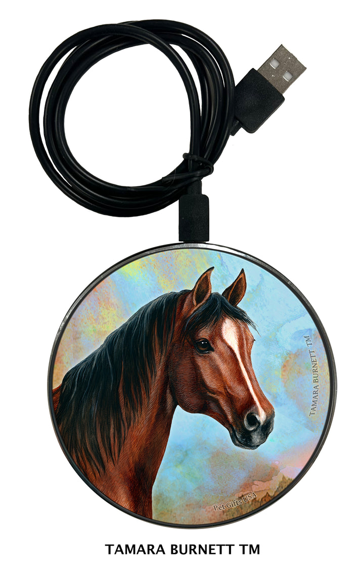 Quarter Horse Bay Zoomies Wireless Charger