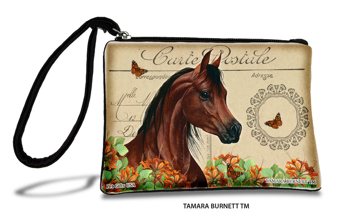 Arabian Horse Bay Zippees Pet Pouch