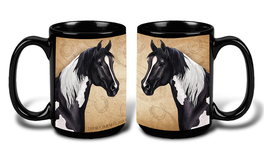 Quarter Horse Black Paint - My Faithful Friends Mug 15 oz
