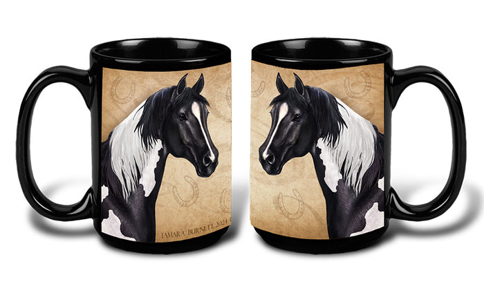 Quarter Horse Black Paint - My Faithful Friends Mug 15 oz